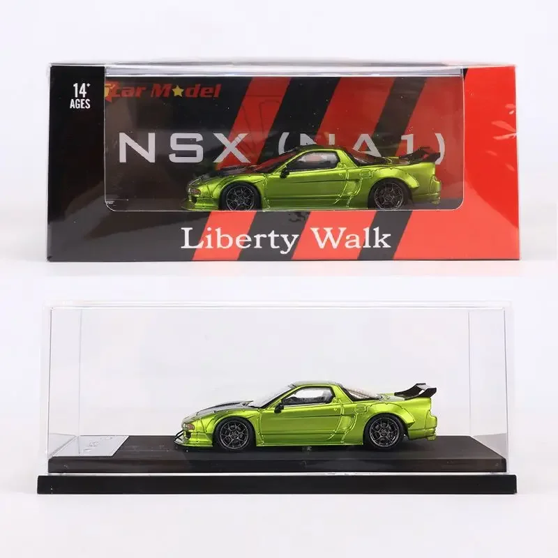 Star Model 1:64 Honda NSX NA1 Wide Body Modified Alloy Simulation Car Model Collection