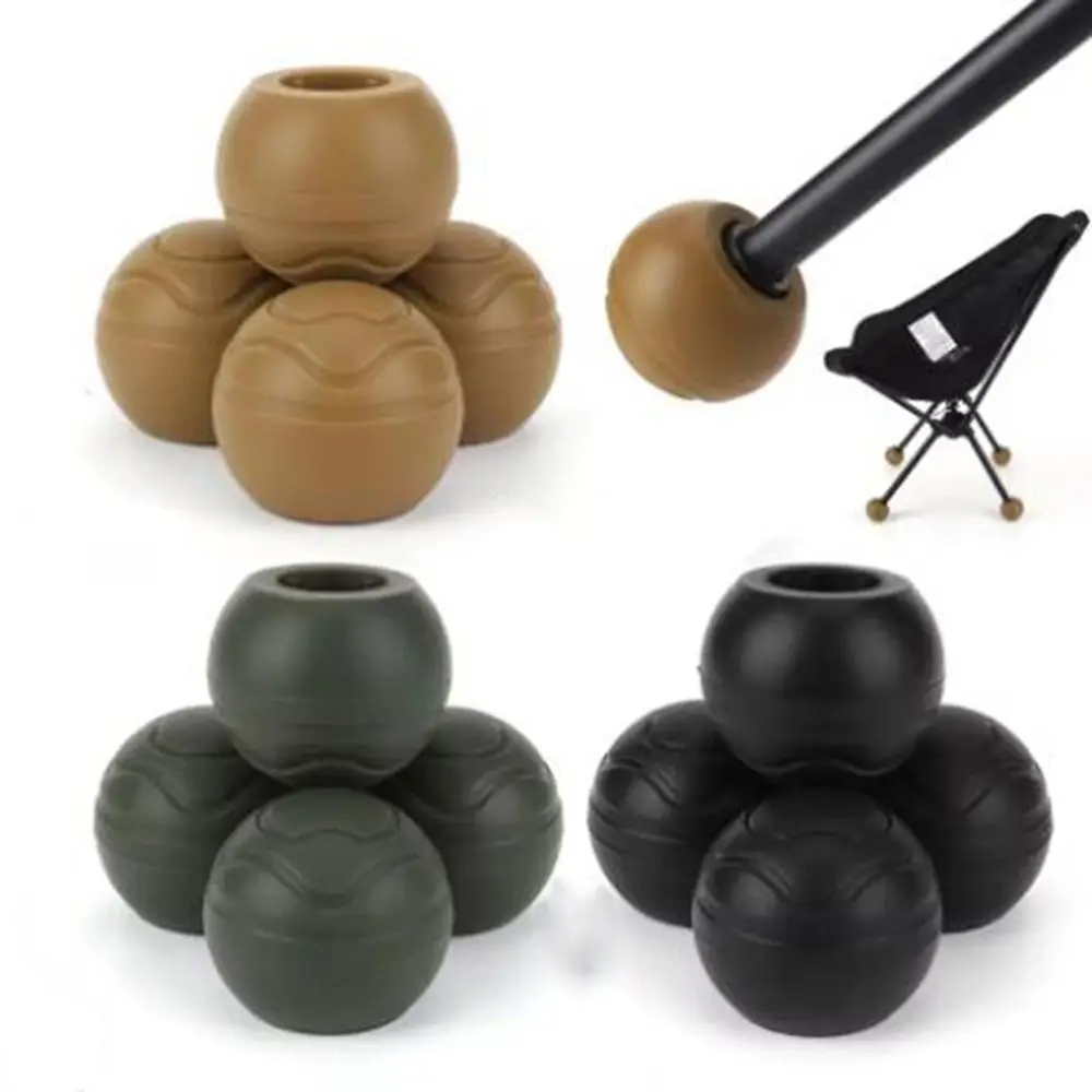 

4Pcs Anti Slip Moon Chair Ball Anti Sinking Scratchproof Moon Chair Foot Protectors Wear-Resistant Removable Furniture Pads