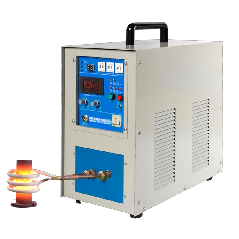 UHF Induction Heating Brazing Machine Handheld Annealing and Quenching Copper Tube High Frequency Welding Small Equipment