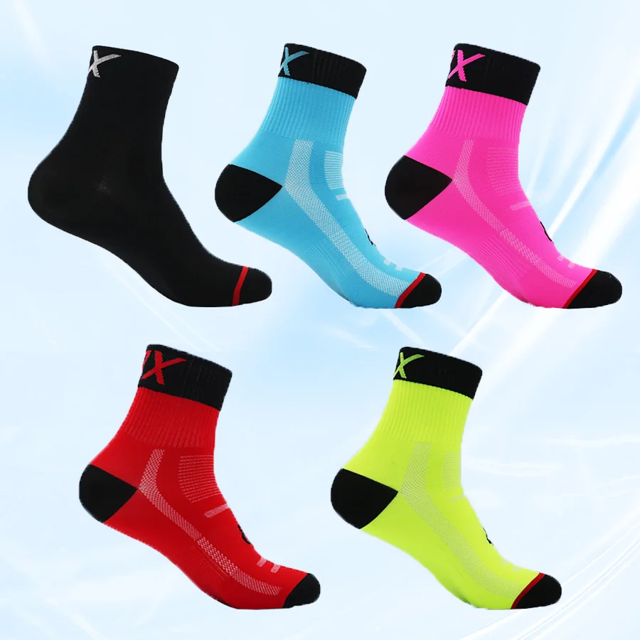 

4 Pairs Comfortable and Breathable Sports Socks, Basketball Socks, Cycling Socks, Men's running Socks