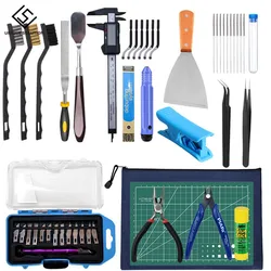 3D printer parts 3D Print Accessories Removal Tools kit 3D print finishing tool Retouch PLA Resin Printer Model Carving File