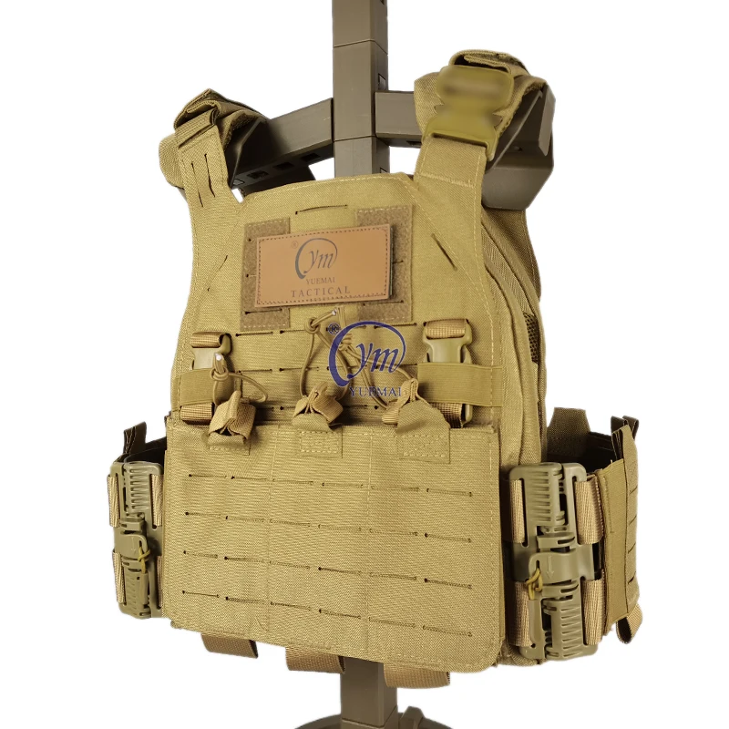 Custom 1000d Oxford Stof Security Quick Release Molle Plaat Drager Tactisch Vest