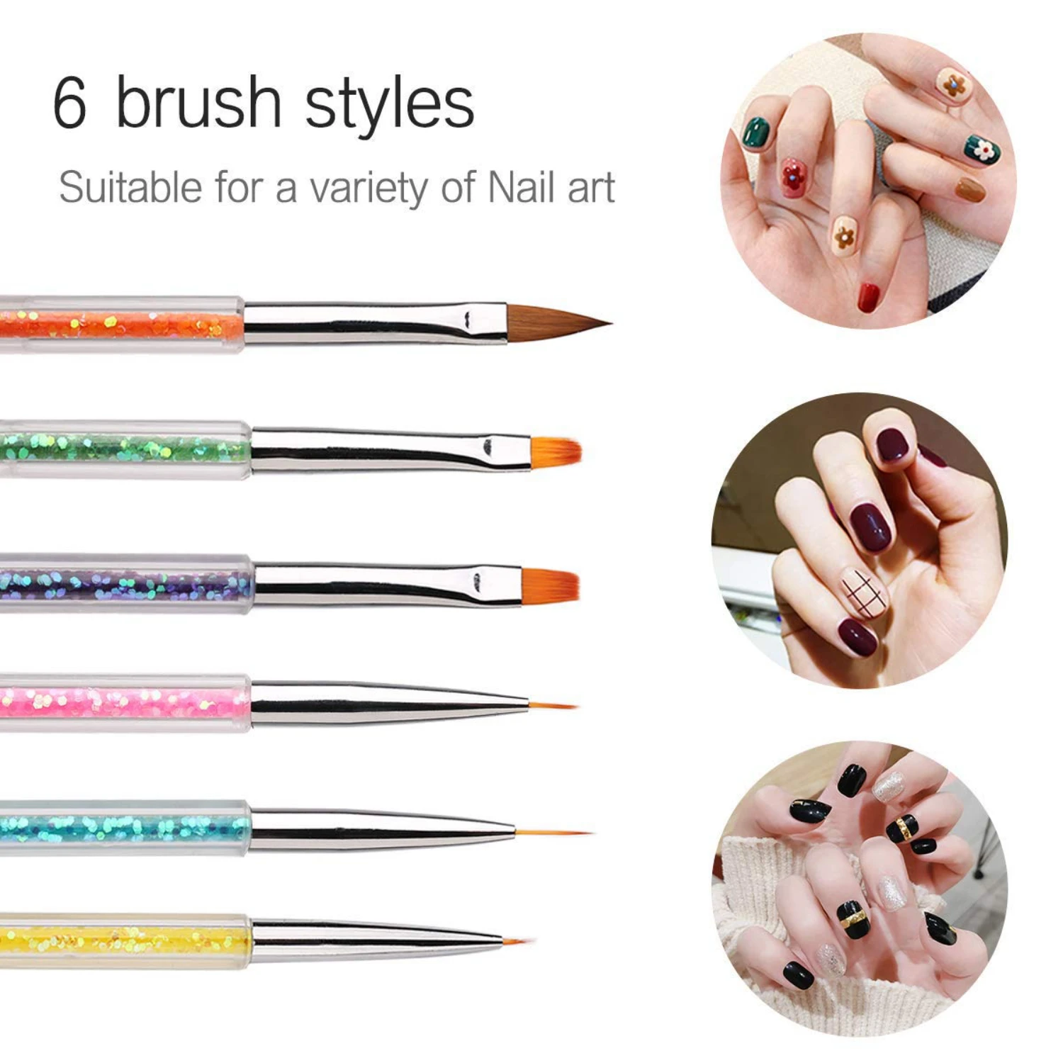 

Transform Nails with Essential Nail Art Brush Set - Enhance Creativity, Create Masterpieces, Unlock Potential!