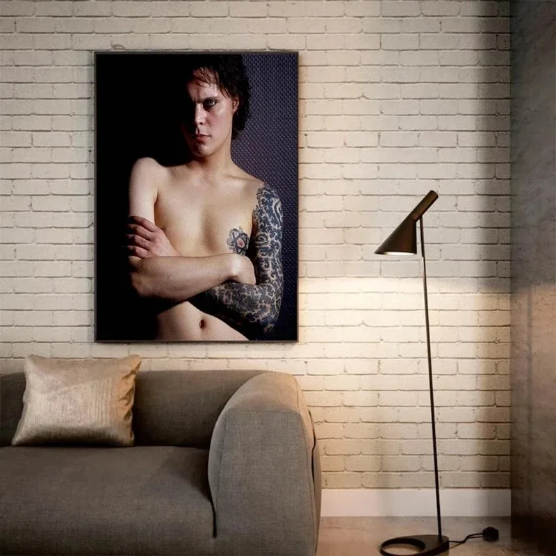 Ville Valo Poster Decorative Painting Canvas Prints Gift Wall Art for Living Room HD Pictures Bedroom Decor Painting Frameless