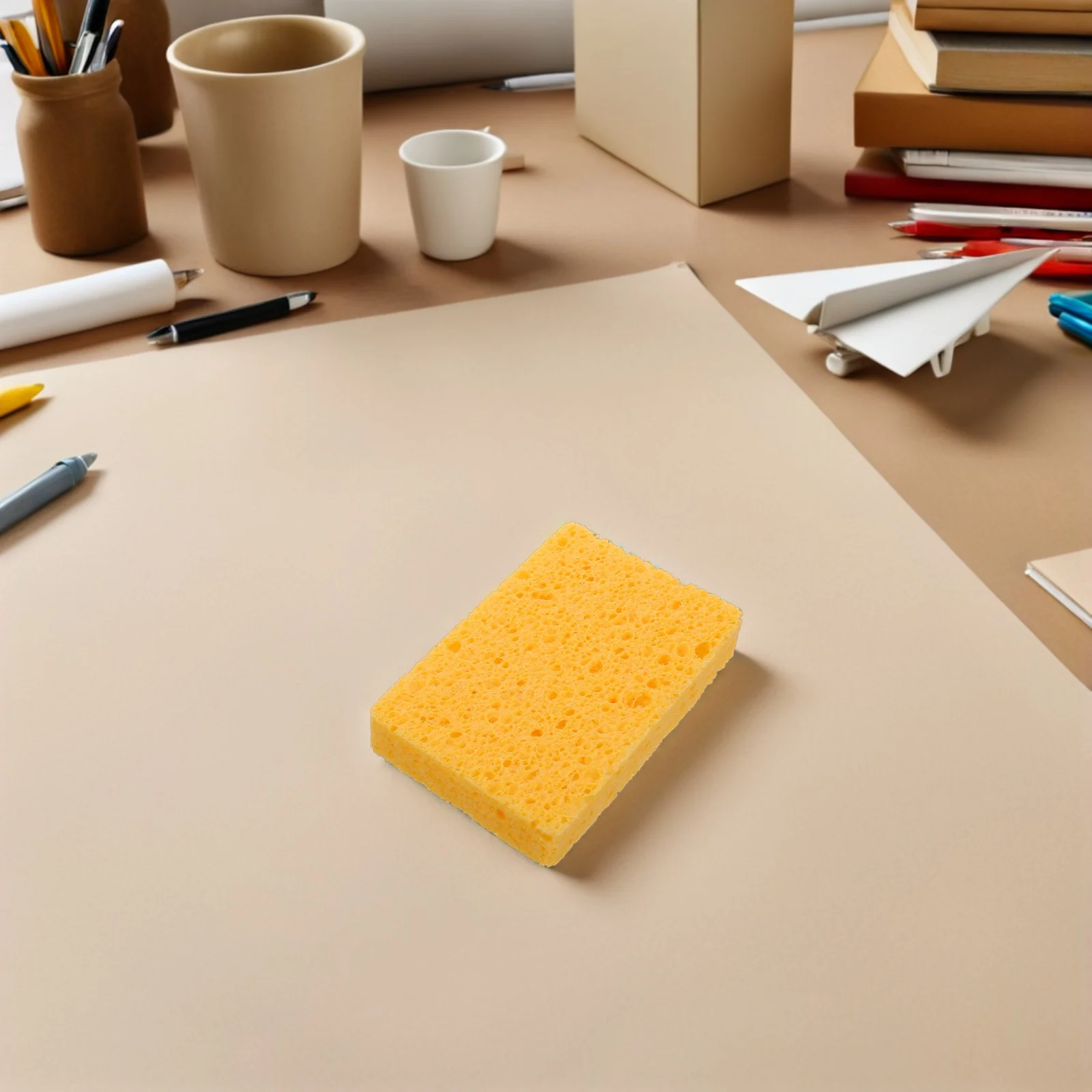 

8Pcs Artist Craft Sponge High Absorbency Painting Sponge Applicators for Watercolor Gouache Smooth Blending Wall Texture Repair