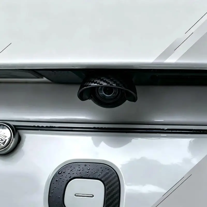 Car Rear View Camera Rain Visor 1/2/4Pcs Dustproof Waterproof PVC Protective Cover for Outdoor Parking