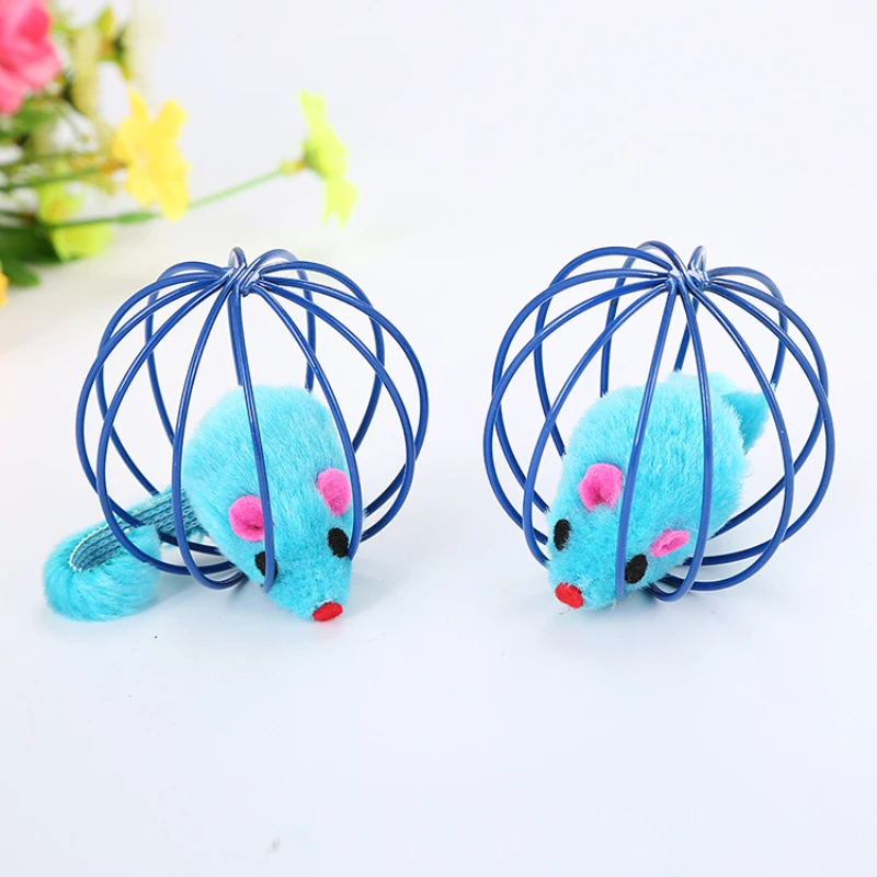 Interactive Colorful Fun Bell Mouse Engaging Stimulating Teaser Toy Bonding With Your Cat Popular In-demand Durable Cat Toys