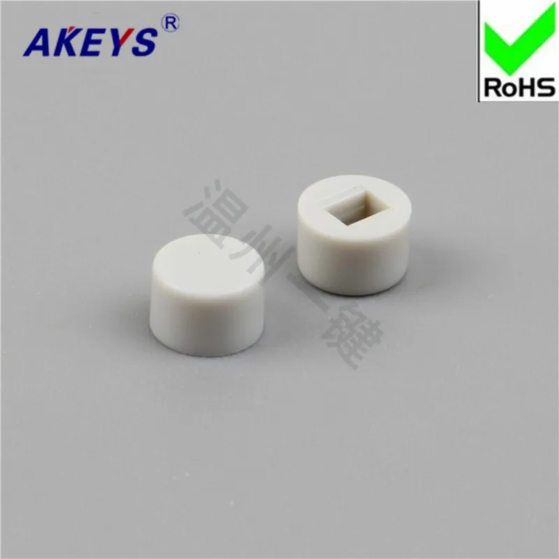 100 PCS A16 button cap/yellow red blue white black green ash with 7*7/8*8/8.5 self-locking hat switch self-locking 8*8