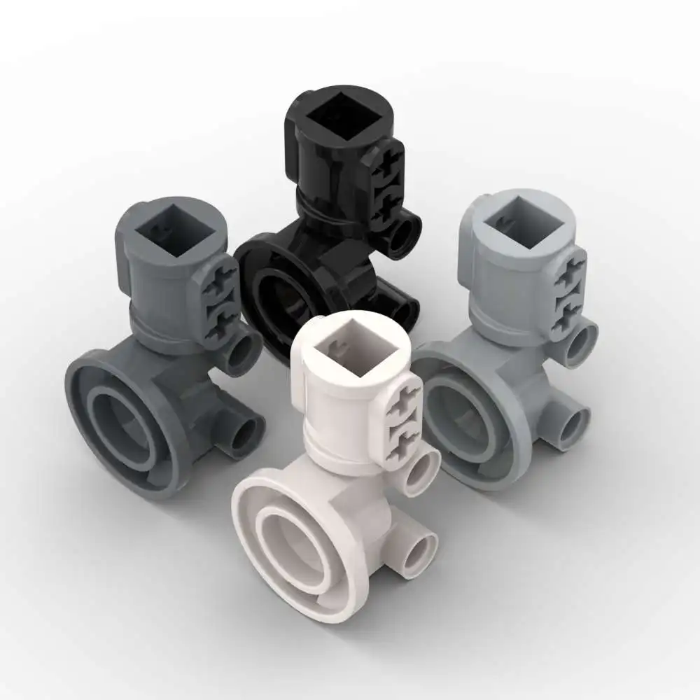 

MOC 1PCS 69636 Steering Wheel Hub Holder Building Blocks With 2 Pin And Hole Bricks Particle Idea High-Tech Toys Children Gifts