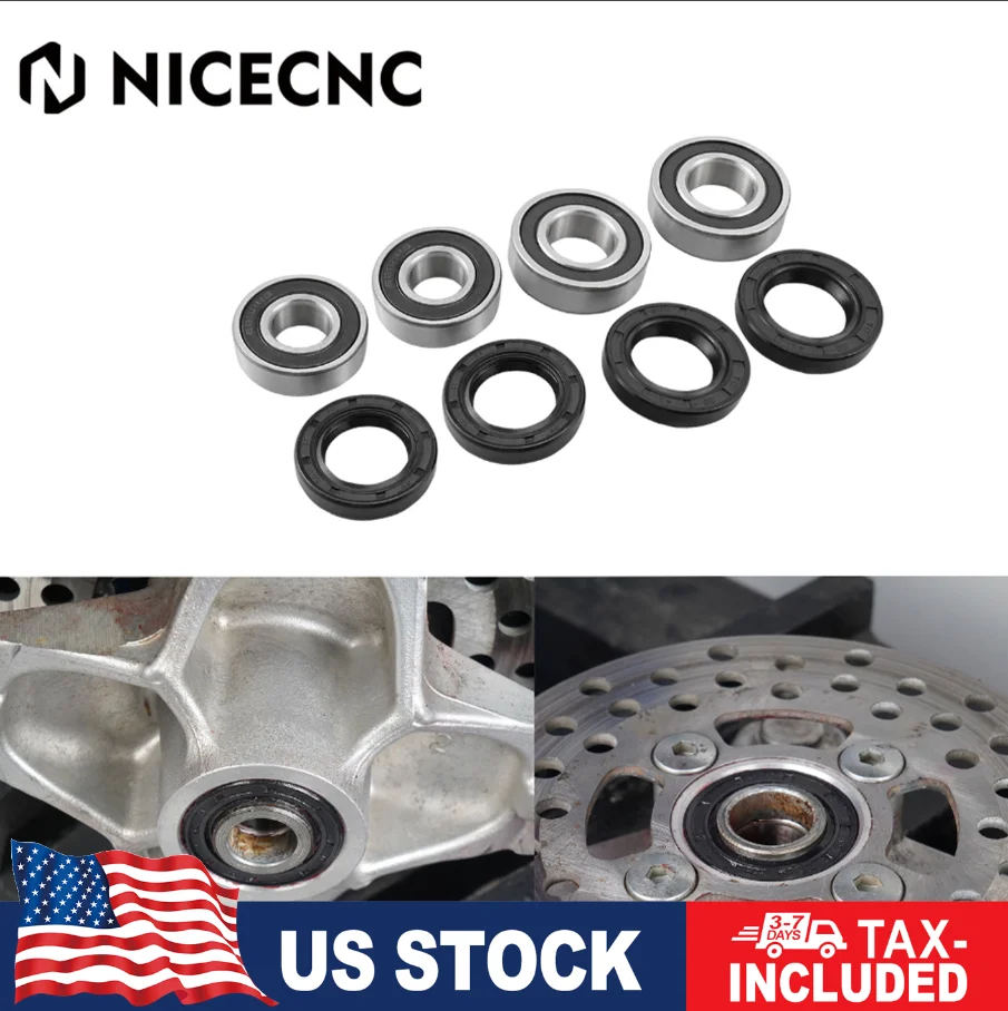 

For YFZ450 ATV Front Wheel Bearings & Seals Kit For Yamaha Raptor 700 700R Raptor 350 250 YFZ450R X BANSHEE SP #93306-00446-00