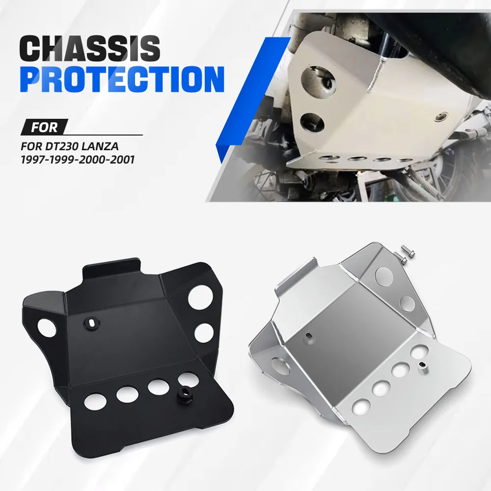 

Motorcycle Belly Pan Skid Plate Lower Bottom Engine Guard Chassis Protector Cover FOR YAMAHA DT230 LANZA 1997-1999-2000-2001