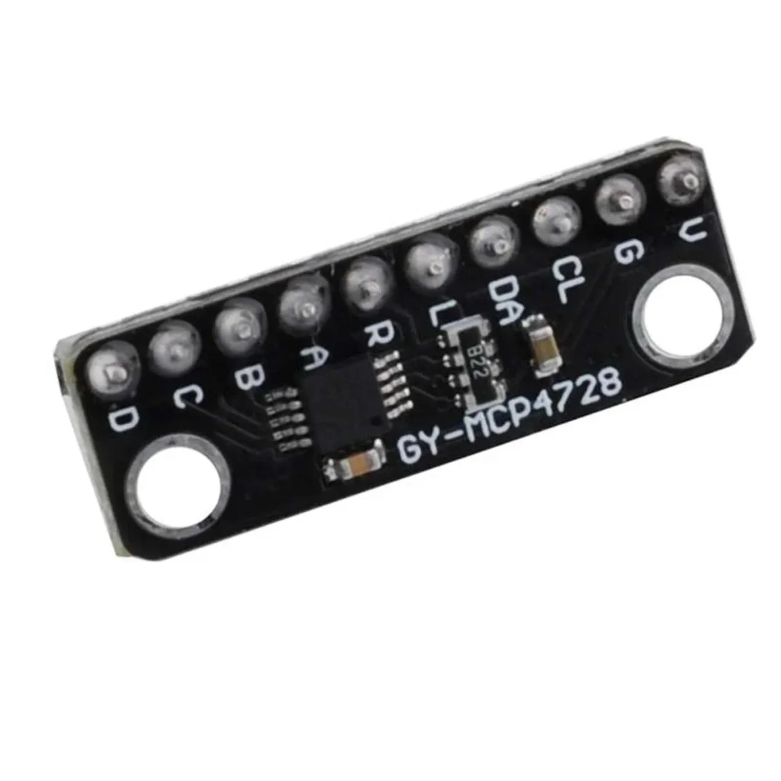 5pcs GY-MCP4728 12 Bit 12bits I2C Digital to Analog Converter DAC Breakout Sensor Module Soldered Pin Headers MCP4728