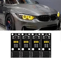 Placas LED DRL de Ojos de Ángel amarillos, rojos y azules para BMW Serie 4 F32 F33 F36 Pre-LCI 2014-2017 luz diurna de faro LED 63117263051