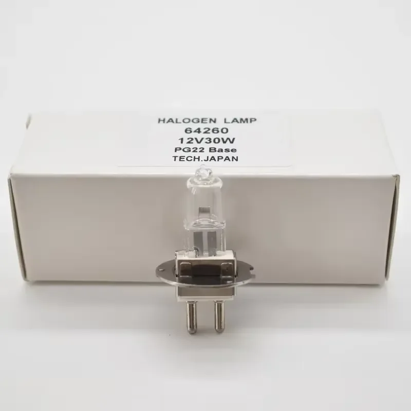 AP01 for Zeiss Nikon Haag-Streit BC900 Microscope Slit Lamp 64260 HLX 12V 30W PG22 Ophthalmic Halogen Bulb New Replacement