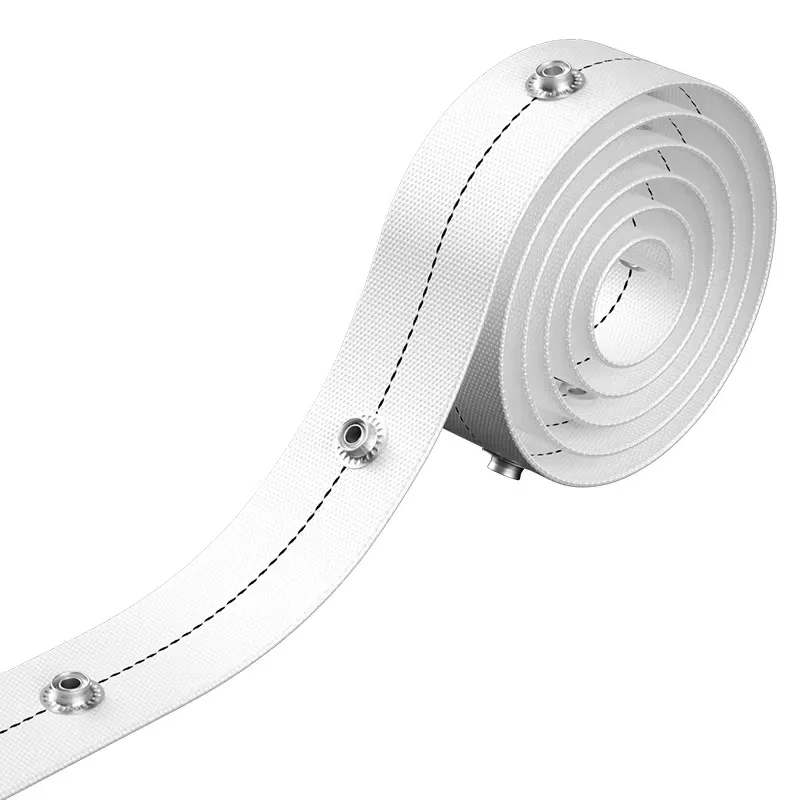 S Wave Curtain Tape Ripple Fold Snap Buckle Curtain Tape 3cm Wide White S Fold Heading Tape