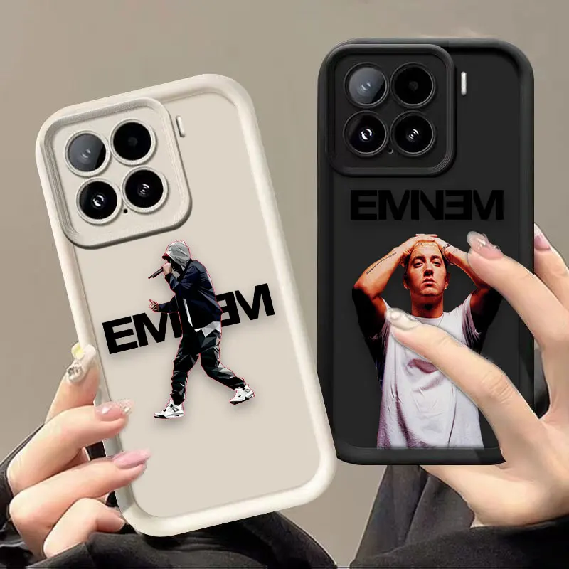 

Rap Singer E-Eminem-M Phone Case For Xiaomi 15 15T 17 14 14T PRO MAX 8 11 12 12T 13 LITE 5GNE Cover Silicone Case DIY Shell Capa