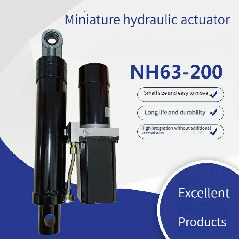 Low Noise Push Rod Electric Cylinder Electro-Hydraulic Linear Actuator 50000N