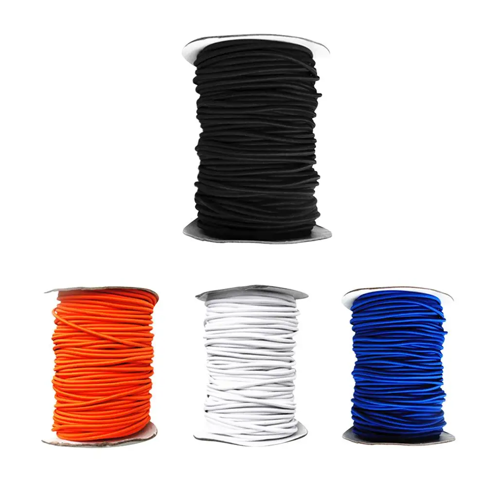 4mm Diameter Marine Grade Elastic Rope Shock Cord Strech String with Various