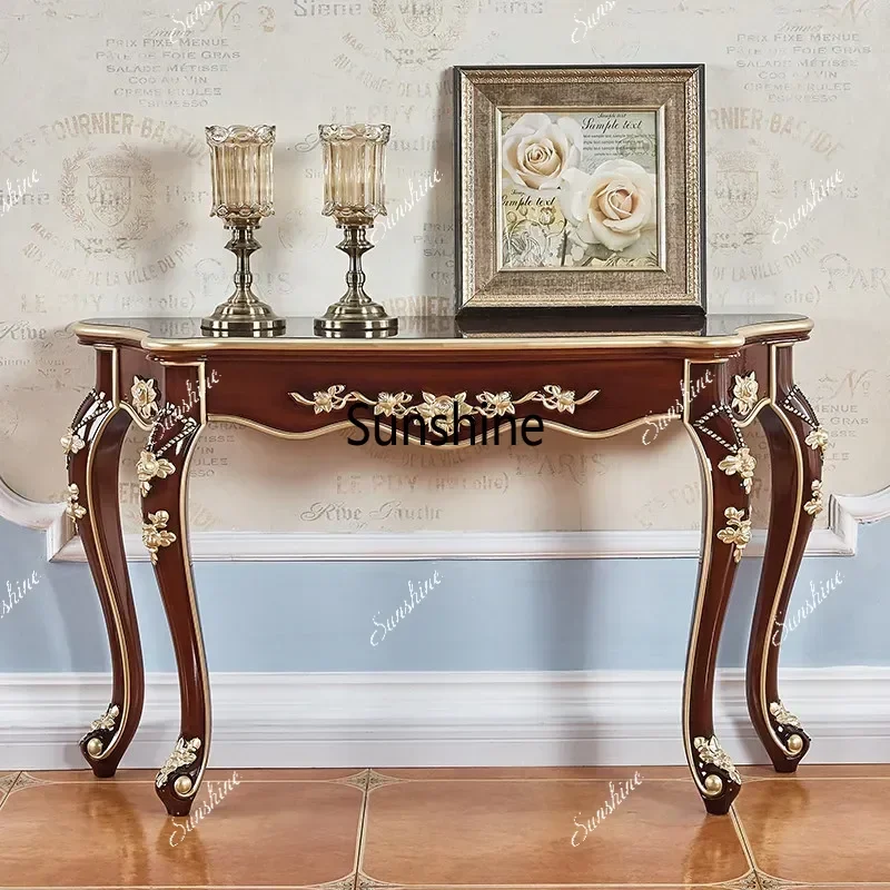Chic Modern Console Table Simple Nordic Elegant Luxury Stylish Entry Space Stół Do Salonu Living Room FurnitureT*