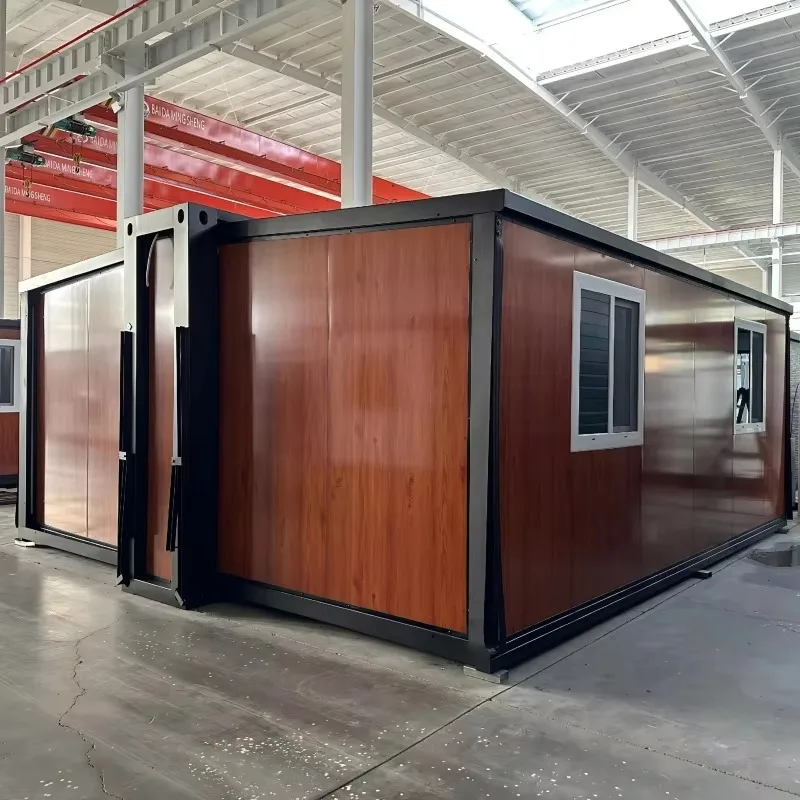 Customizable 700MM Modern Expandable Container Modular Steel Tiny House Portable Adult Living Cabin Custom Space Layout
