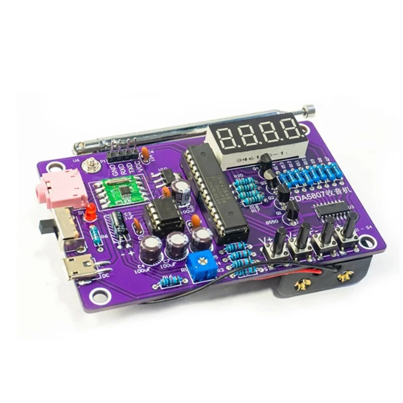 

Комплект FM-радио, дисплей Nixie Tube, обучение, самостоятельное производство монолитных сварочных деталей-AA78