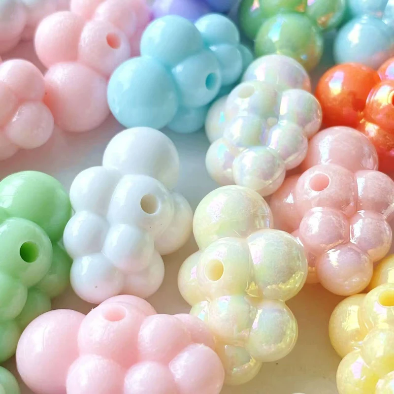 

210 шт. 24 мм Kawaii однотонный белый фарфор белое облако серьги аксессуары DIY цепочка для мобильного телефона материалы ремесла