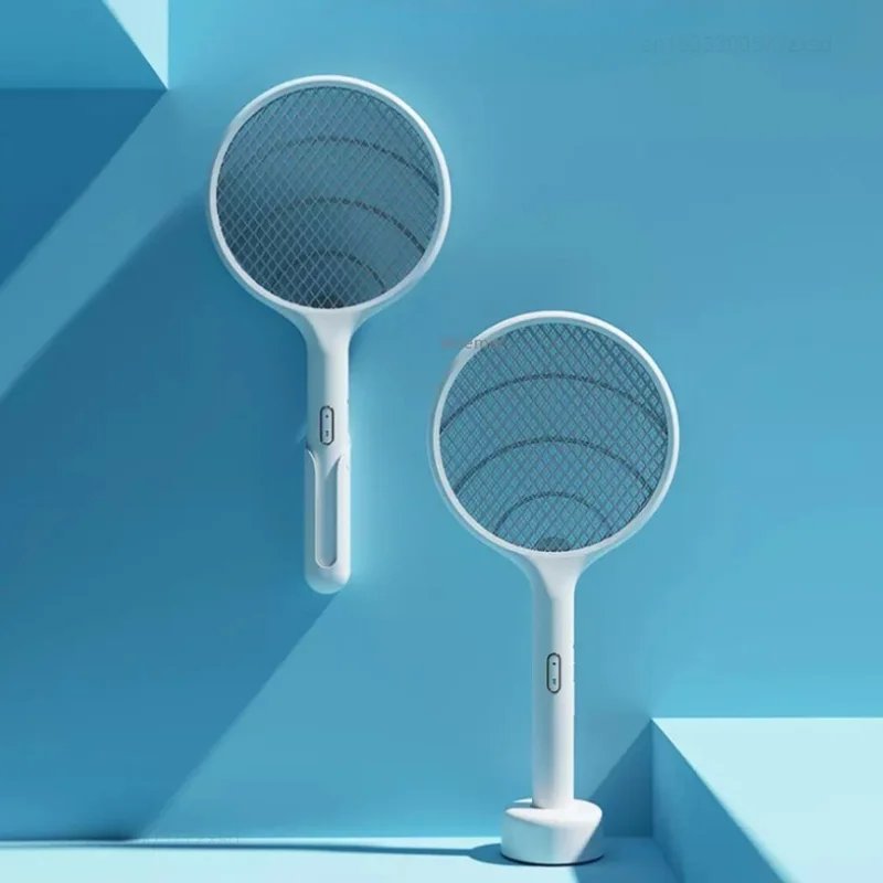 New Xiaomi Qualitell Electric Mosquito Swatter Rechargeable Convenient Handheld Wall-mount 2 in 1 Insect Fly Killing Dispeller