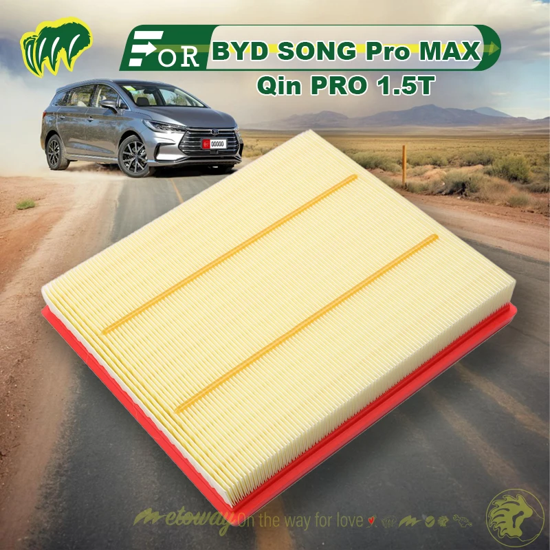 

For BYD SONG Pro MAX Qin PRO 1.5T Car Cabin Air Filter Auto Climate Control Gases Replace Accessories Replacement Filter