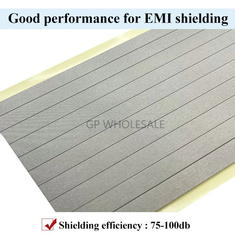 

10x10 мм * 2 мм * 150 мм проводящая пенопластовая губка EMI ESD защитная прокладка для ЖК-телевизора мобильного телефона ноутбука планшета GPS