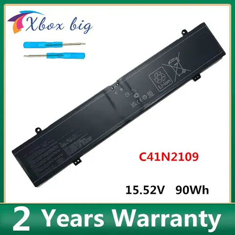 NEUE C41N2109 15,52 V 5630 mAh Laptop Batterie Für Asus ROG Zephyrus M16 GU604VZ-N4004W STRIX G18 G634 G814JV-N6034W GV601RM 90WH