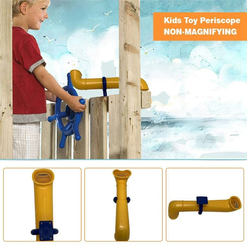 Swing Periscope Large Periscope Plastic Toy Heavy Duty Swing Set Accessory For Outdoor Swing Set Kids Periscope Toy