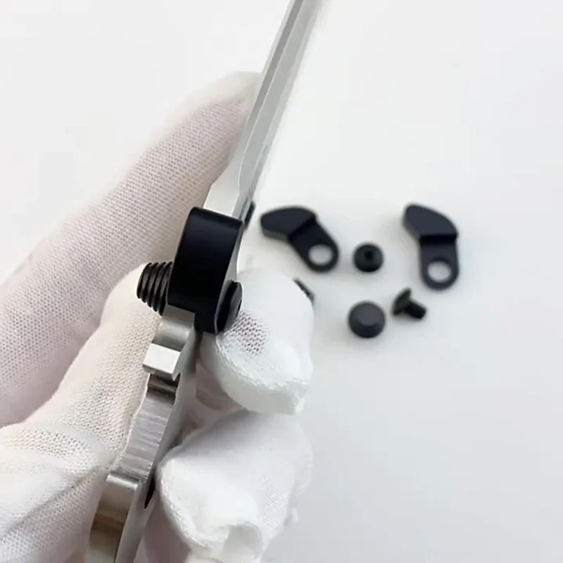 Aluminum Alloy Material Folding Knife Quick Open Hook Thumb Push Screw Nail for Coldsteel Demko AD-10 AD10 Tri-Ad Lock Knives