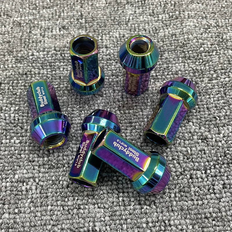 

A set of 20, one-piece forged steel nuts for Civic Accord Shape Ruizhi Crown Camry Modern Modified Wheel Tire Screws