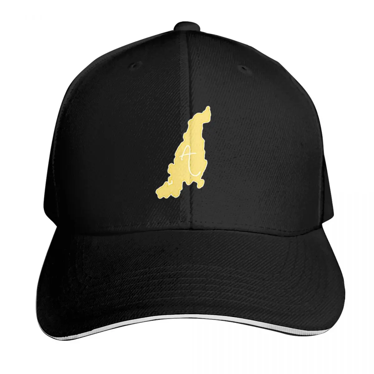 Aquidneck Island yellow Baseball Cap New In Hat Hat Beach Ball Cap Hood Hats For Men Women's
