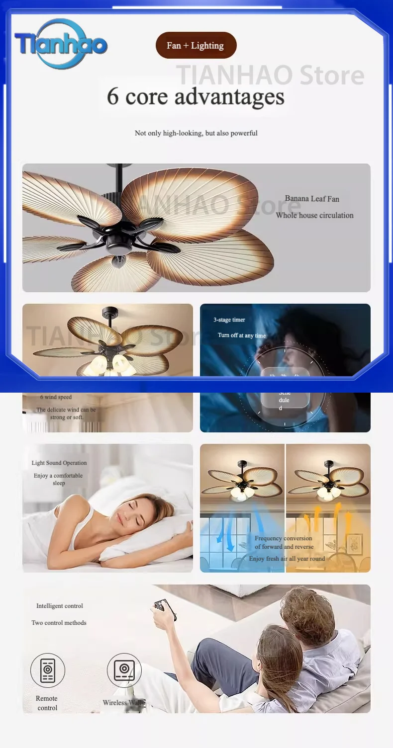 52인치 미국식 천장 선풍기(조명 및 DC 모터 포함) - Ceiling Fan Dc Motor 52 Inch 리뷰 및 가격