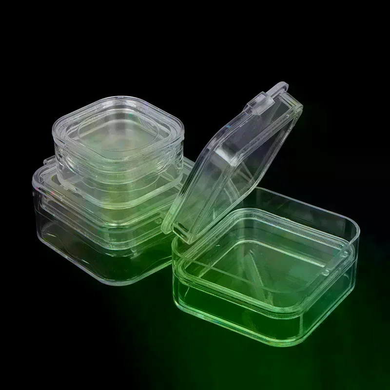 1pc Dental Tooth Box Inside Membrane Tooth Implant Transparent Plastic Box