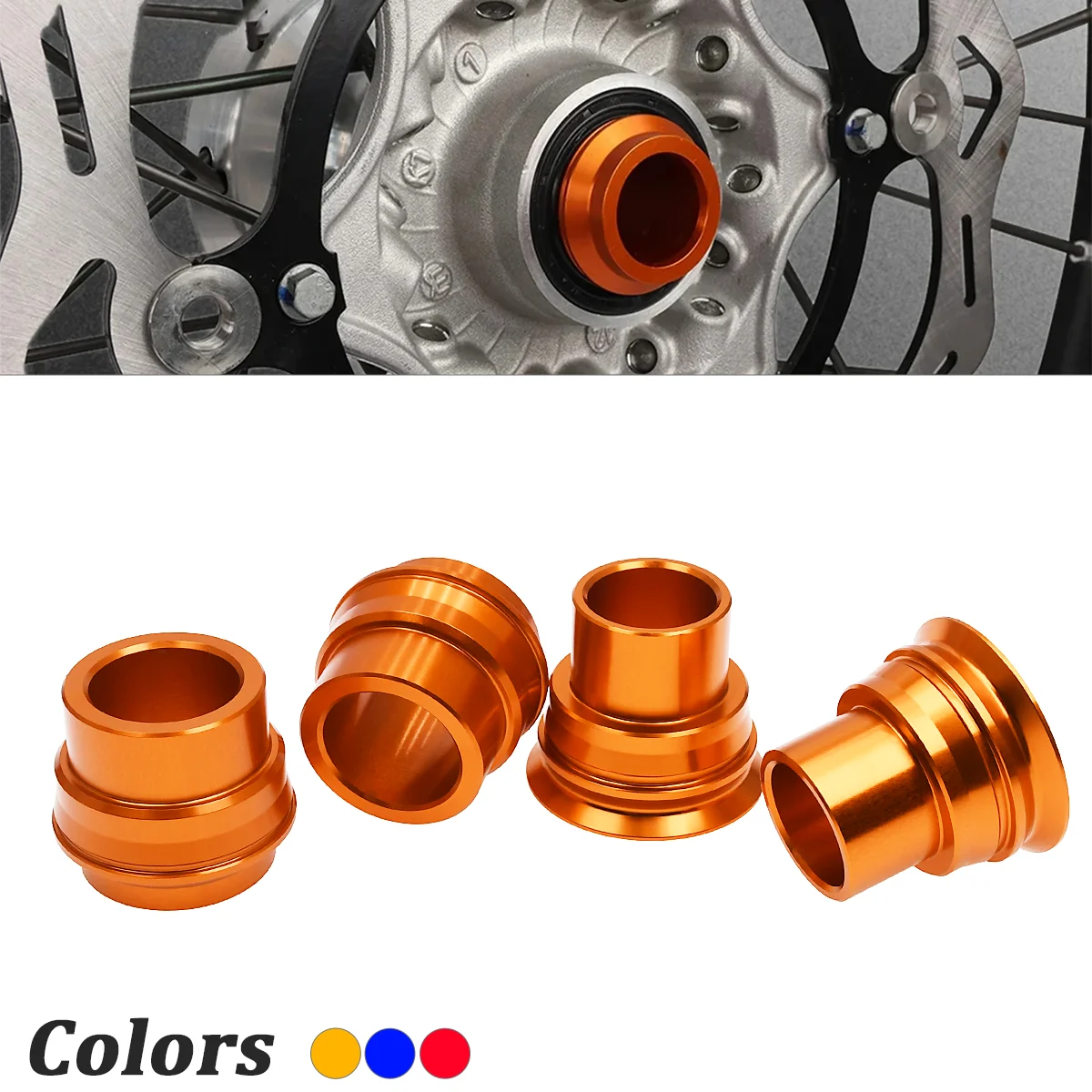 

Motorcycle Front and Rear Wheel Hub Spacer For KTM XC XCF XCW SX SXF EXC EXCF 125-500 Husqvarna TE FE TX FX TC FC 125-501