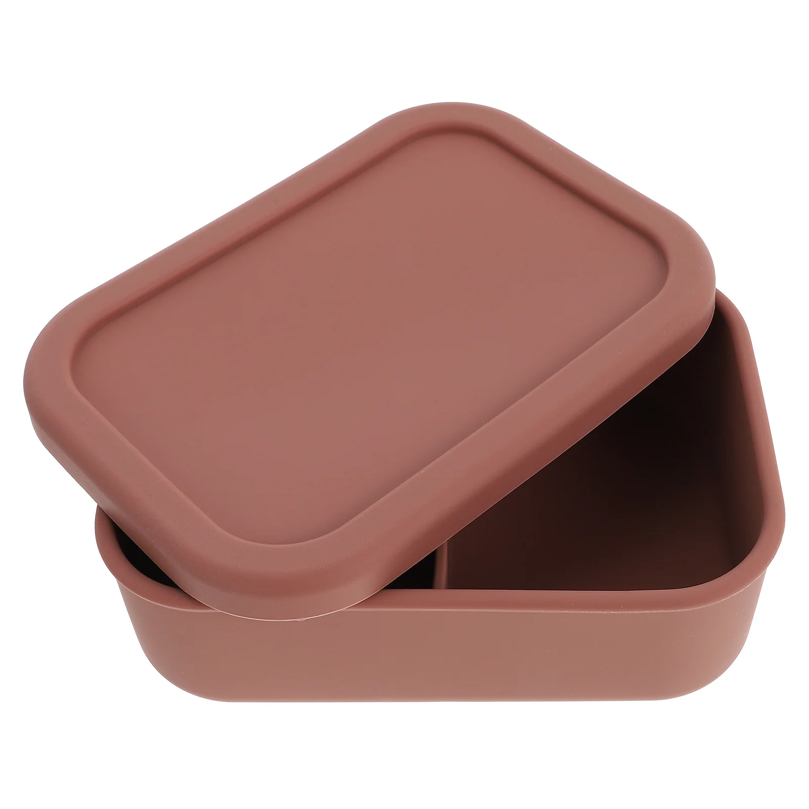 

Silicone Portable Divided Bento Box Multi-Grid Lunch Container for School Office Outdoor Bento Box Lunch Boxes for