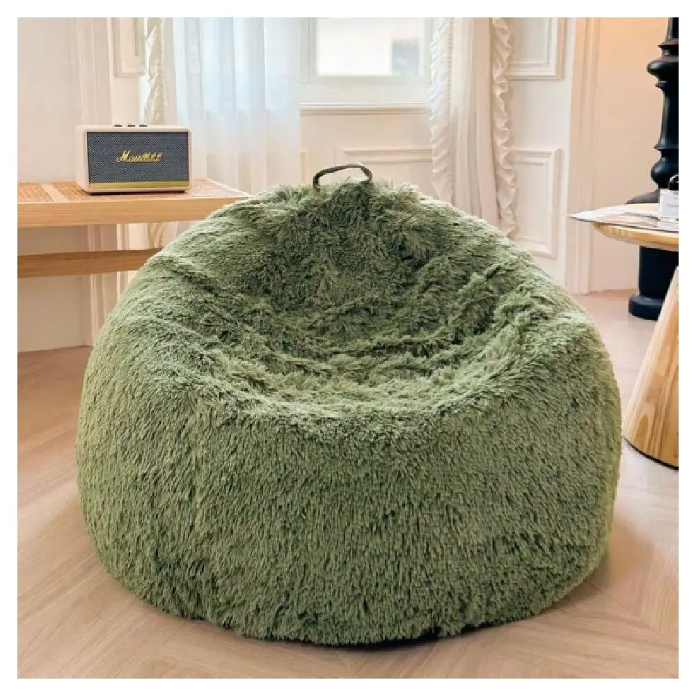 

Fur Comfy Bean Bag CoverNo Filler, Fluffy Stuffed Animal Storage Bean Bag Chair Cover For Bedroom Home Dr, Furry Fuzzy Bean Bag