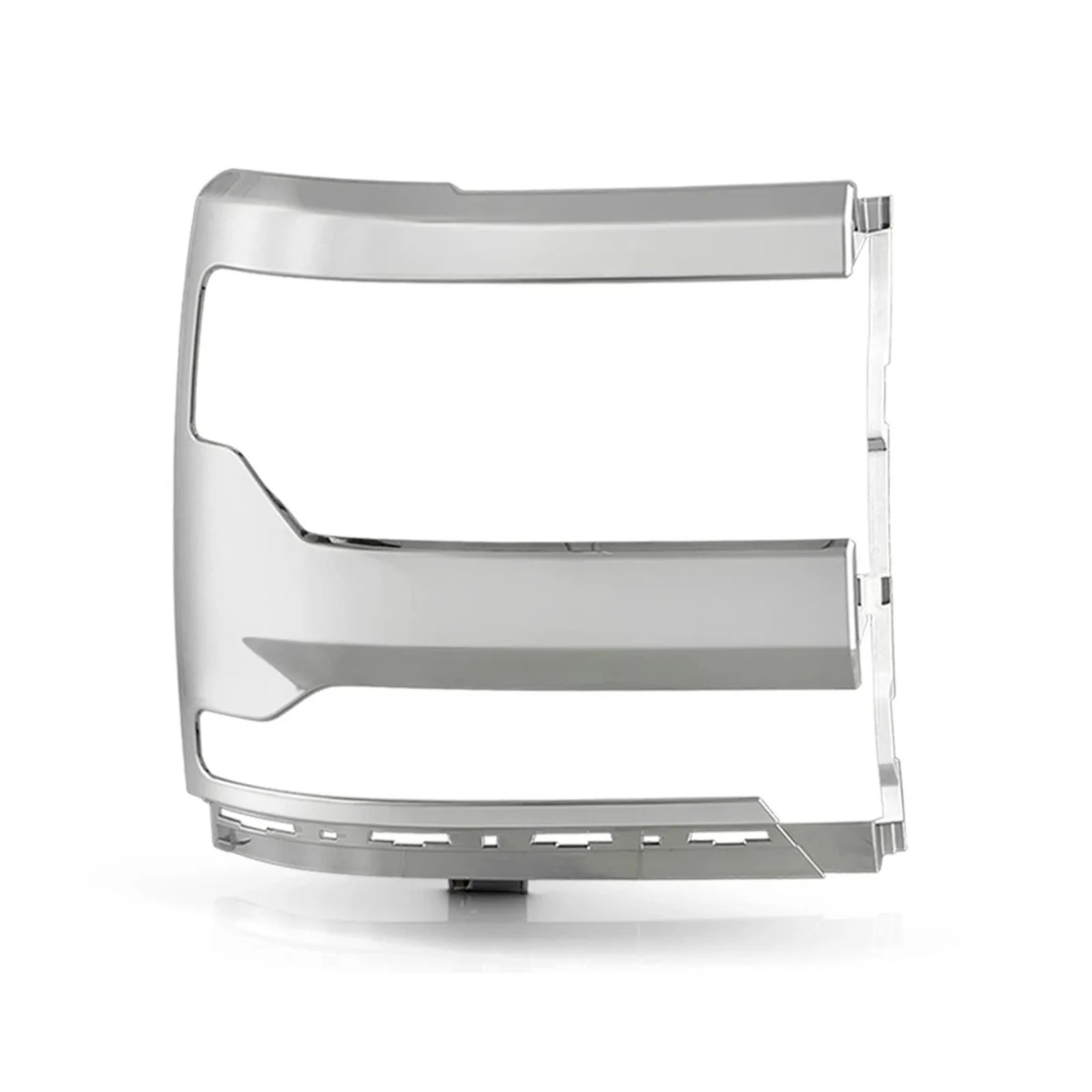 For 2016-2018 Chevy Silverado 1500 Chrome Headlight Trim Bezel Cover Passenger