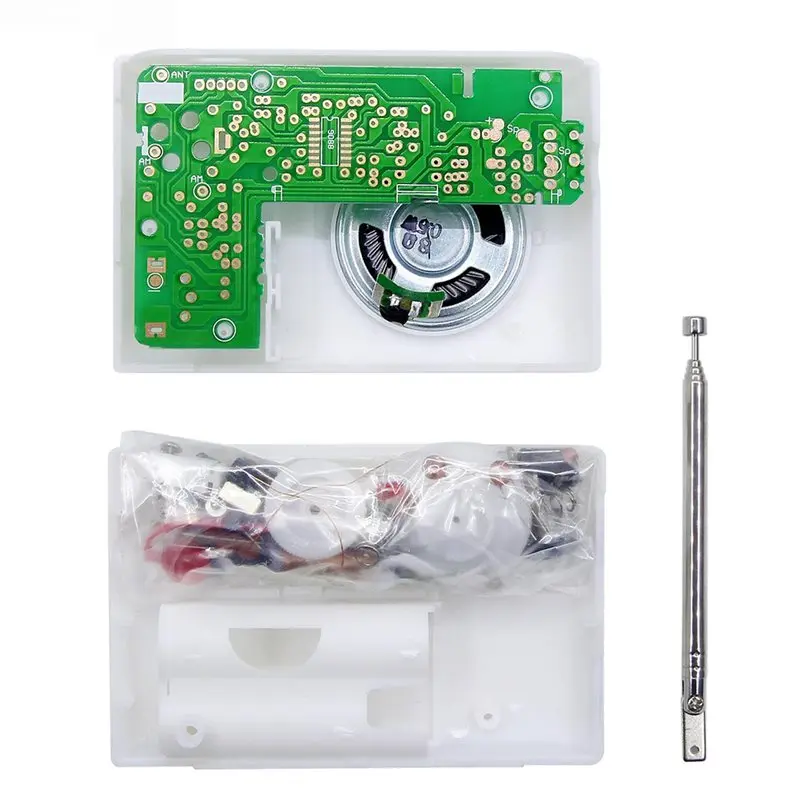 【em-promocao】kit-eletronico-diy-hx108-2-cf210sp-radio-am-com-7-tubos-novo-kit-de-aprendizado-eletronico-inteligente
