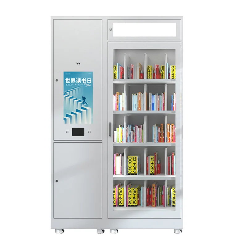 Libreria intelligente per in prestito e ritorno Comunitaria RFID Conveniente self-service Micro biblioteca Libreria condivisa per città