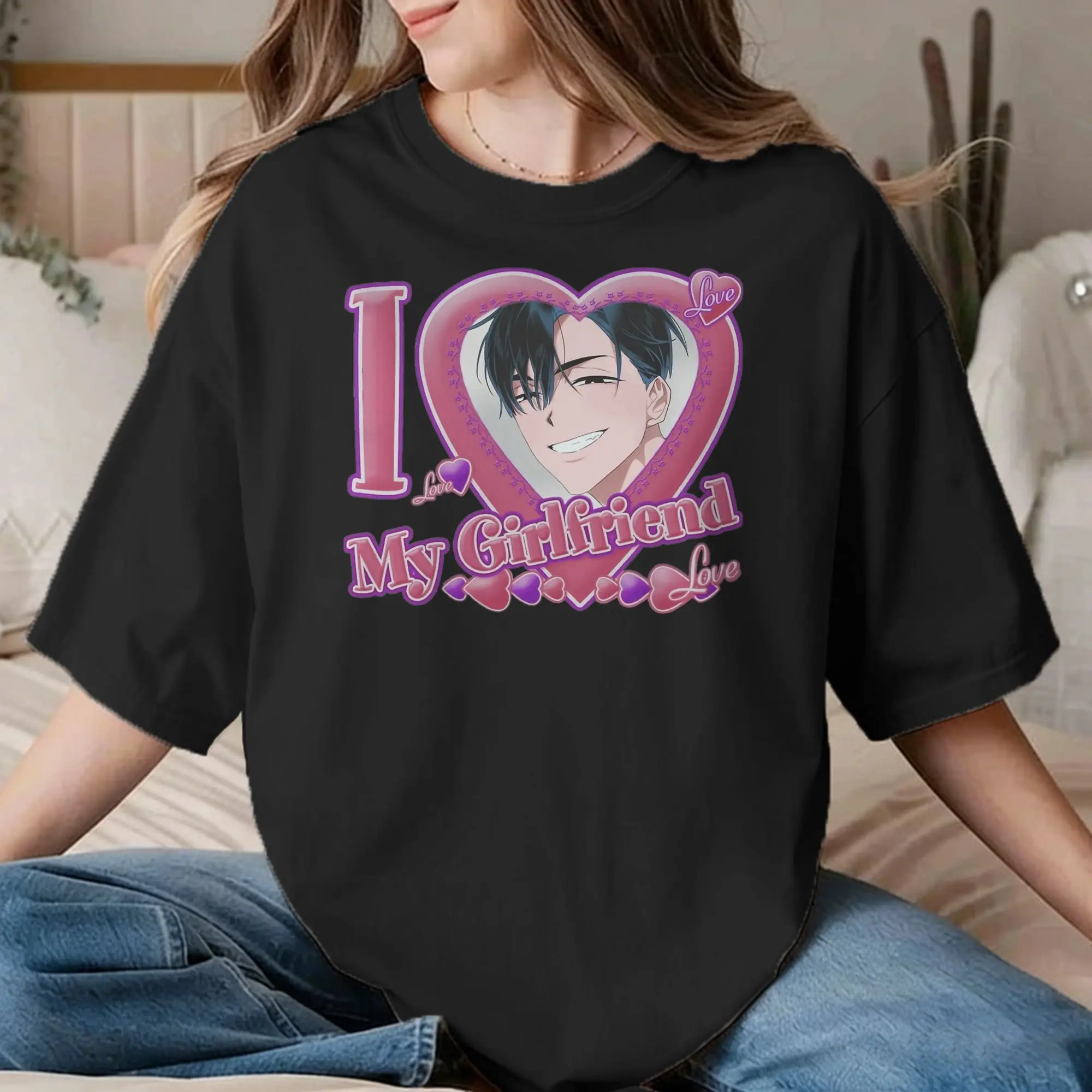 Alien Stage Ivan I Love My Girlfriend Men Women's T Shirts  Awesome Tee Shirt Short Sleeve T-Shirts 100% Cotton 6XL Clothing