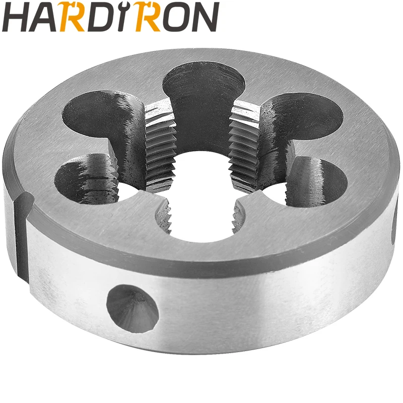 قوالب خيوط مستديرة من Hardiron Metric M25X1.75، M25 x 1.75 لخيط الآلة لليد اليمنى