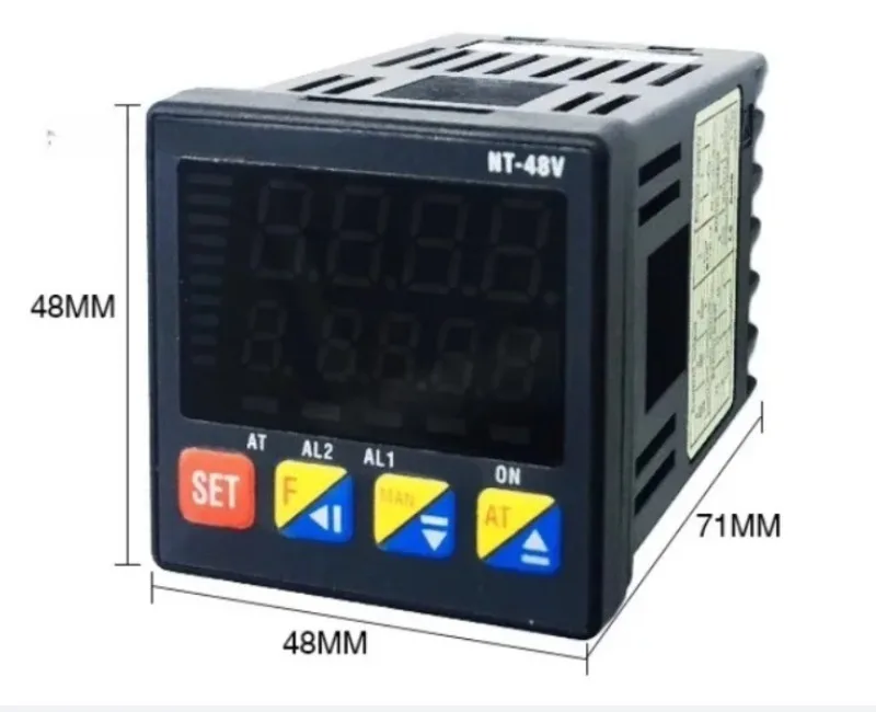 NT-48R-V-L-E-RS intelligent PID self-tuning temperature controller with 485 communication
