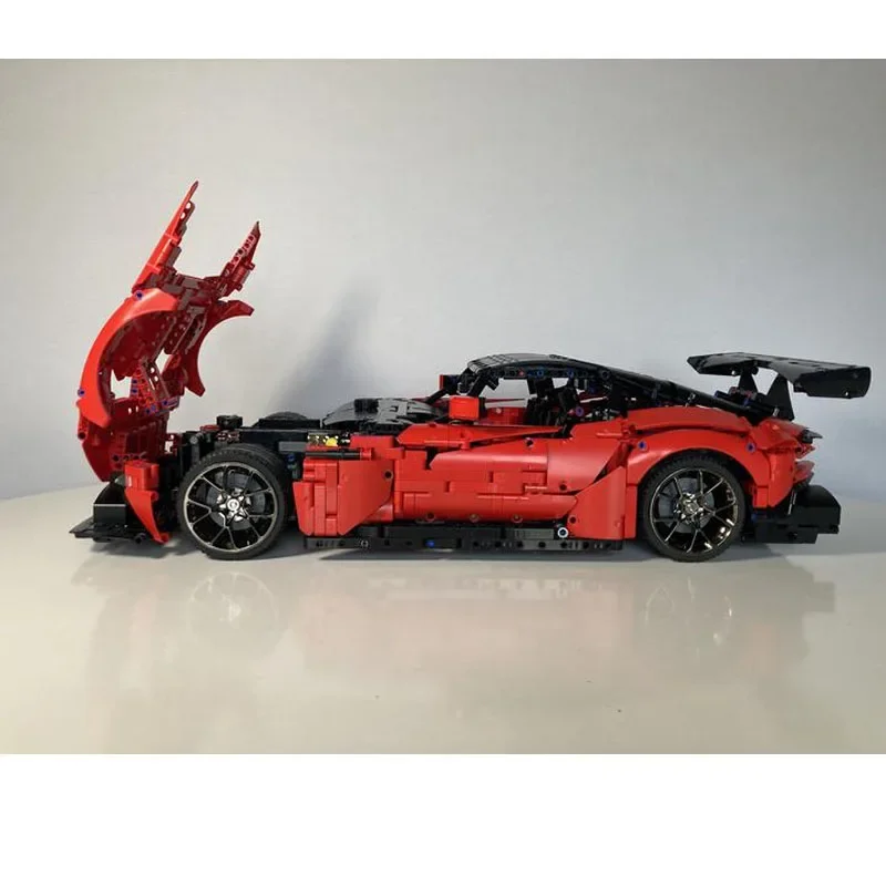 Car Building Blocks MOC-176403 Super Static Edition Sports Car High Difficulty Splicing Parts 3134pcs Children's Toys  Gifts