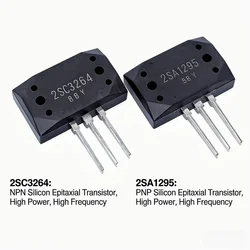10PCS Brand New Quality 2SC3264 2SA1295 C3264 A1295 High Power Audio Amplifier Pairing Tube