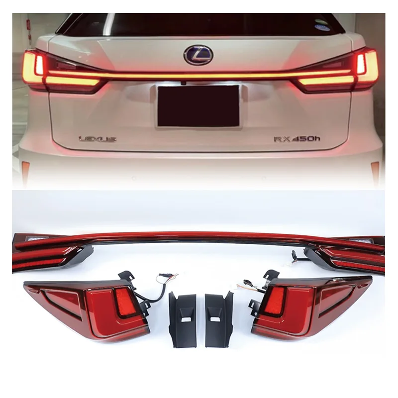 

Zhengwo Factory Modified Led Tail Light Car Accessories Through Rear Light For Lexus RX300H RX450 200T 2016-2021 Back Light
