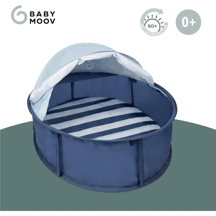 Babyni Box, Activity Gym Amp Napper con sistema popup, 6 giocattoli e protezione UPF 50 per amplificatore esterno per uso interno