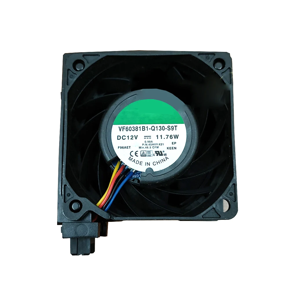 Server Fan For DELL For PowerEdge R750 R750XA R750XS R7525 045HVY 45HVY VF60381B1-Q130-S9T 0PPPTM PPPTM-X21 DC12V 11.76W